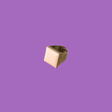 Square-shaped Betty Boop Brass light pink Ring, made from high-quality brass