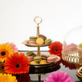 Brass cake stand