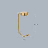 Brass bag holder