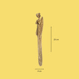Angel brass paper cutter
