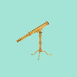 Merlino brass telescope