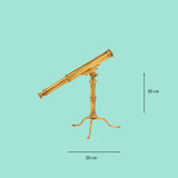 Merlino brass telescope