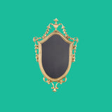 Sissi brass frame