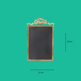 Sissi brass frame with ribbon