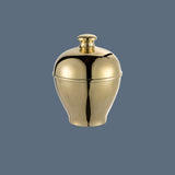 Brass piggy bank large