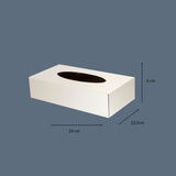Rectangular brass kleenex box small
