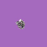 Poison Ivy bouquet brass ring, an exclusive bouquet-shaped ring crafted from premium brass by artisan Fabian Crosta.